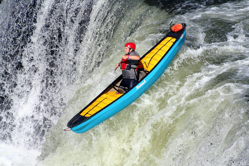 Canoe waterfall Canoe waterfall