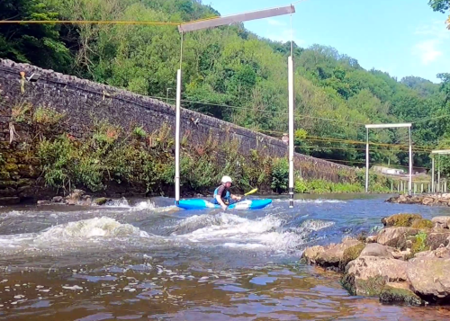 Matlock slalom course bottom